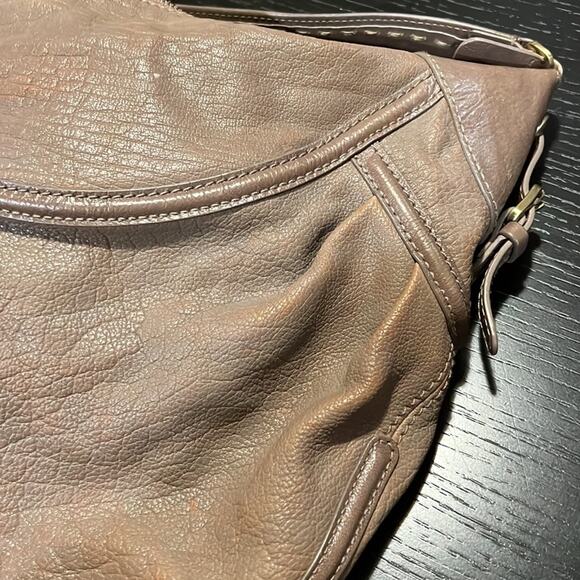 Theory shoulder strap Leather bag - Picture 6 of 9